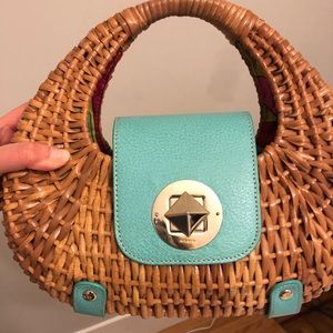 Kate Spade wicker bag